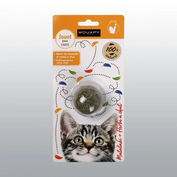 Balle d'herbe à chat et matatabi
