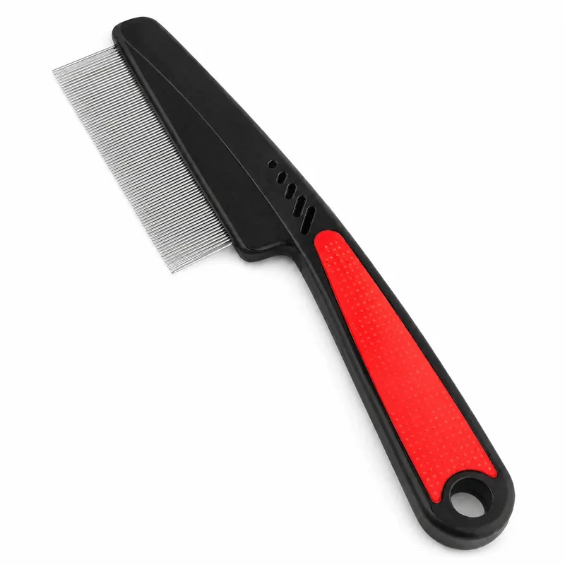 Brosse d'élimination des puces et des poux chat