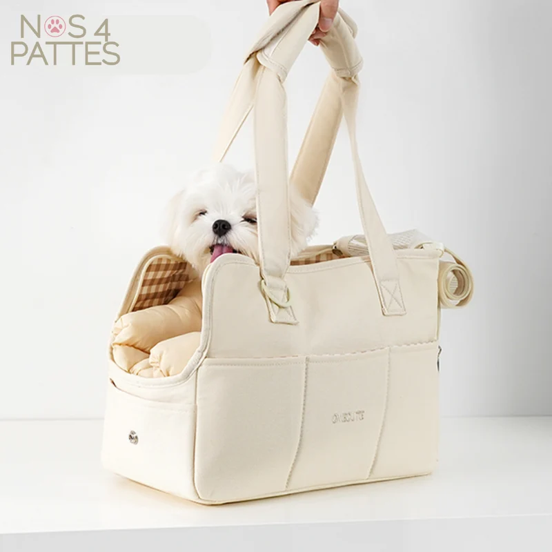 Sac de transport confortable pour chien & chat – Voyage sécurisé et pratique
