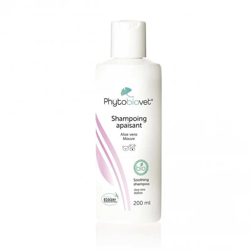 Shampooing apaisant Bio chien, chat