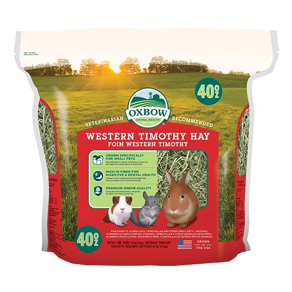 Oxbow - Foin Timothy de l'Ouest 40oz - Lapin et petit rongeurs