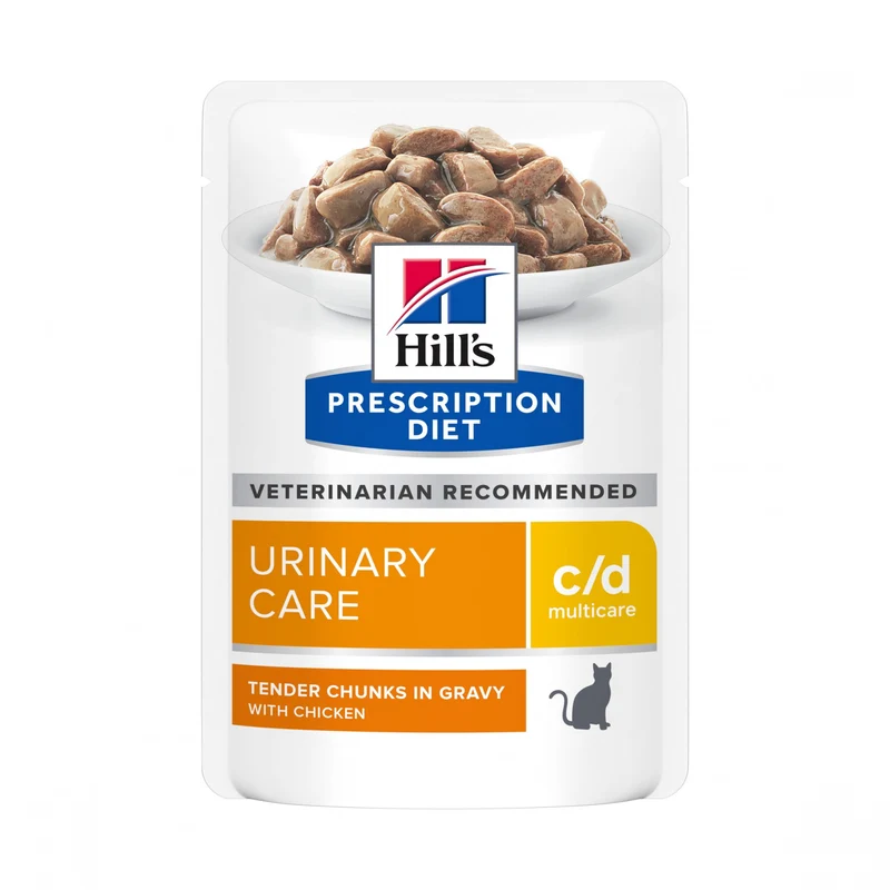 Hill's Prescription Diet c/d Urinary Care Multicare en sachets - pâtée chat