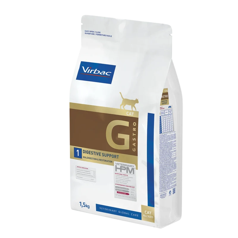 Virbac Veterinary HPM Diététique Gastro Digestive Support - croquettes chat