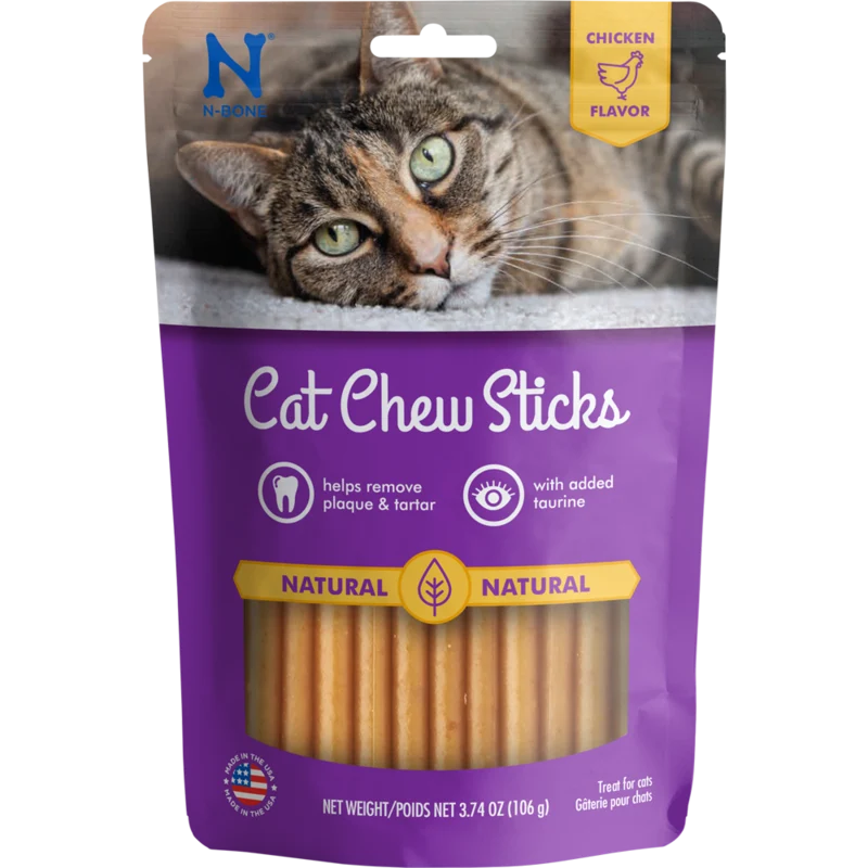 N-Bone - Bâtonnets Dentaires au Poulet 3,74oz - Chat