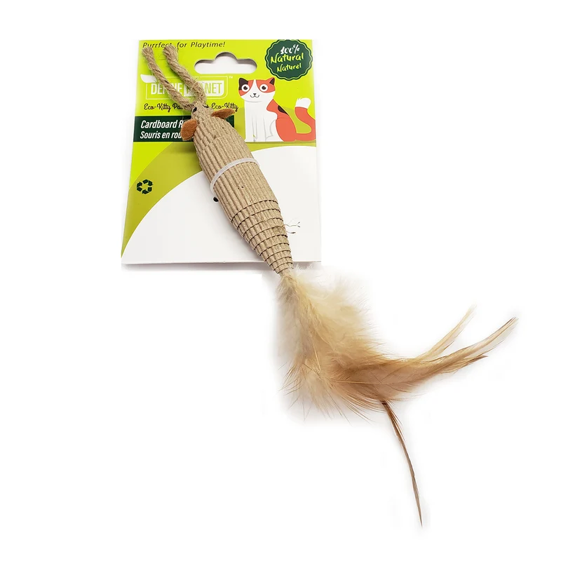 Define Planet - Souris en Rouleau de Carton - Chat