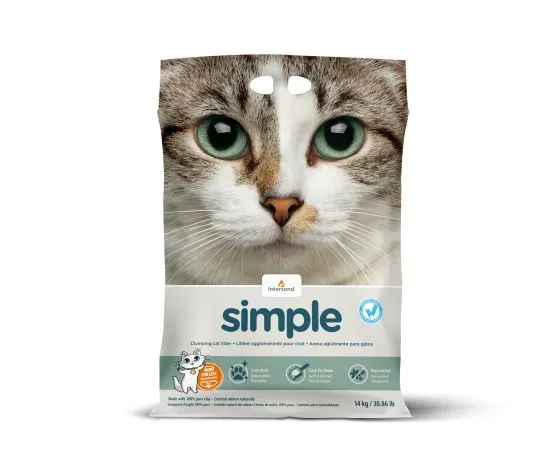 Intersand - simple - Litière - Agglomérante - non parfumée