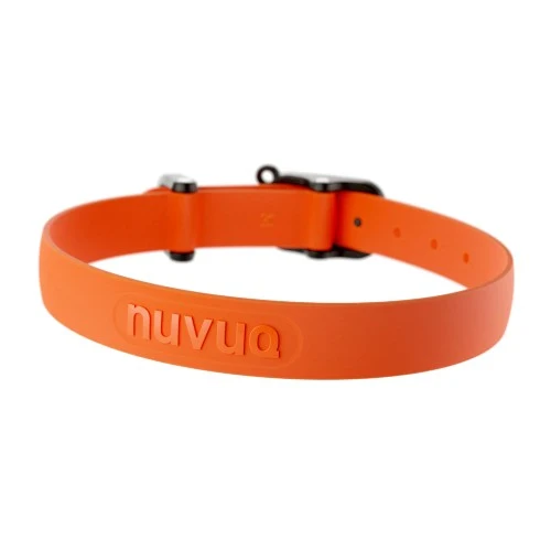 Nuvuq Collier ajustable pour chien, Orange tangerine
