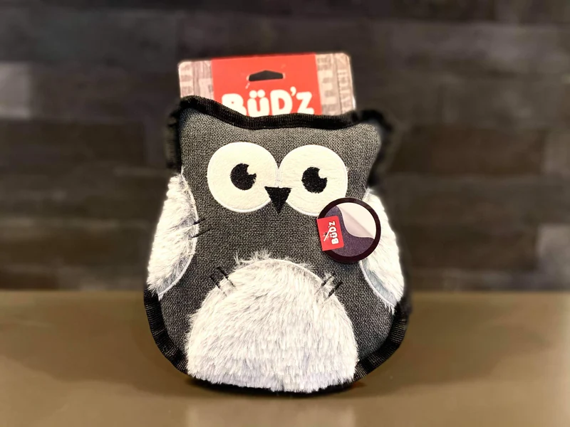 Bud'Z - Hibou Patchs - Jouet - Chien