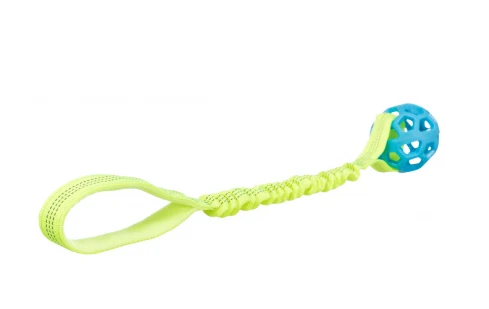 Trixie - Corde Élastique Avec Balle - Jouet - Chien