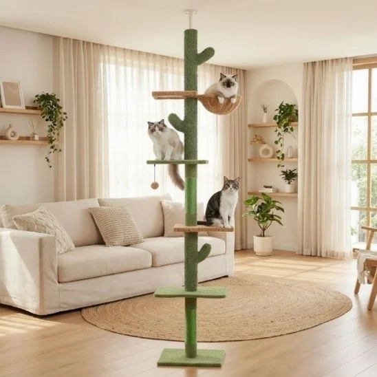 ARBRE A CHAT PLAFOND | La Cime du Cactus