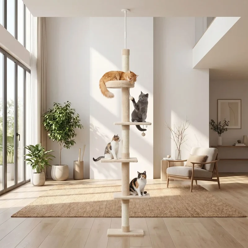 ARBRE A CHAT PLAFOND | Le Gratte Ciel du Minou