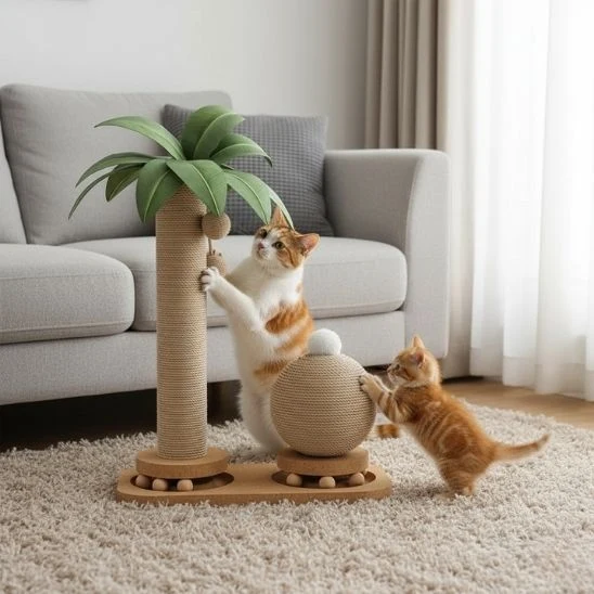 Griffoir poteau chat | Palmier Tropical