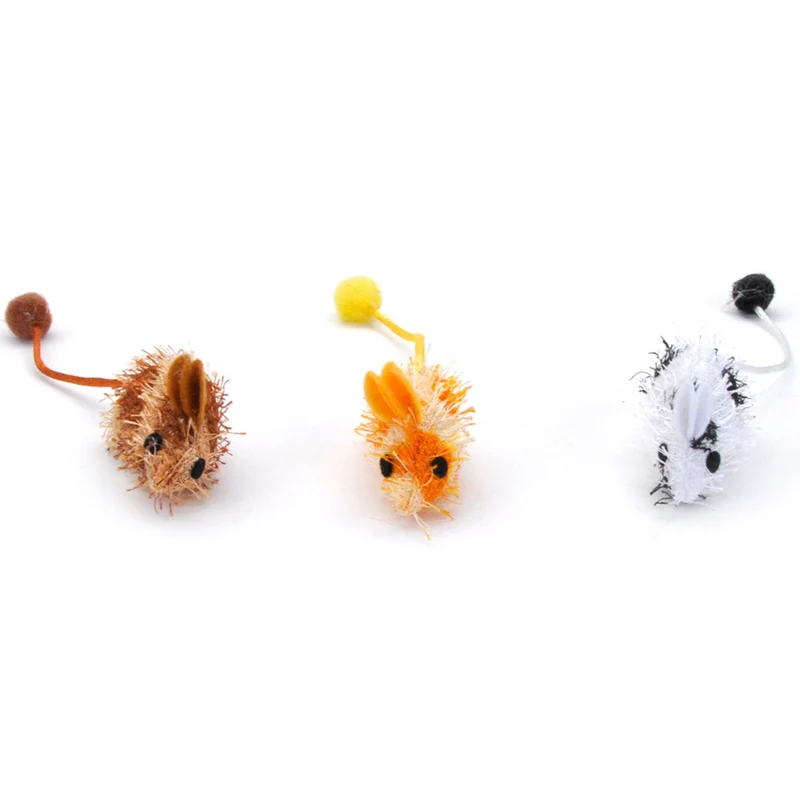TURBO Jouet Chat Souris Tachetées 6.75"