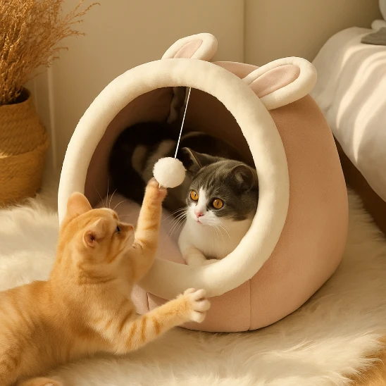 Niche pour chat - Peekabun™