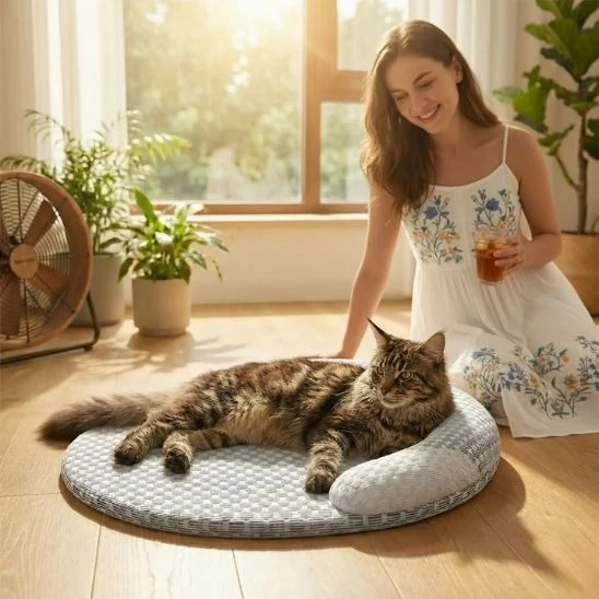 Tapis Fraicheur Chat | Mousse de Fraîcheur Féline