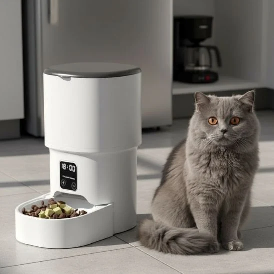 Distributeur de croquettes automatique chat | Croq’Automate