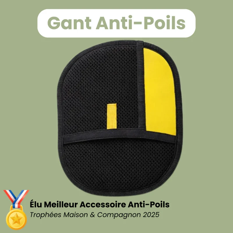 Gant Anti-Poils Réutilisable & Écologique