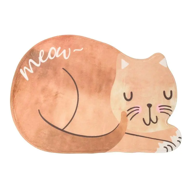 Tapis de sol Chat Orange