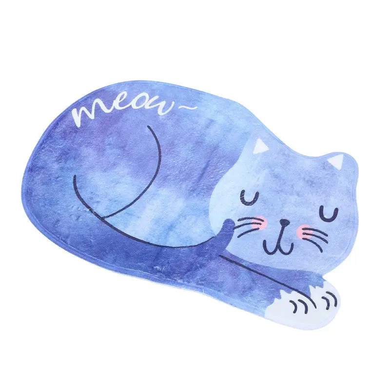 Tapis de sol Chat Bleu
