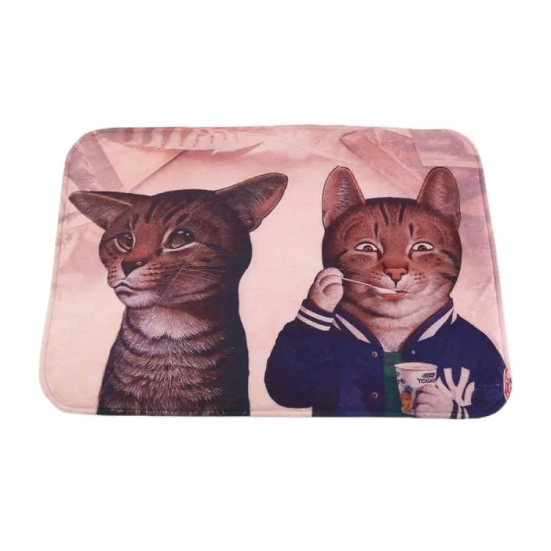 Tapis de sol Chats au Bar