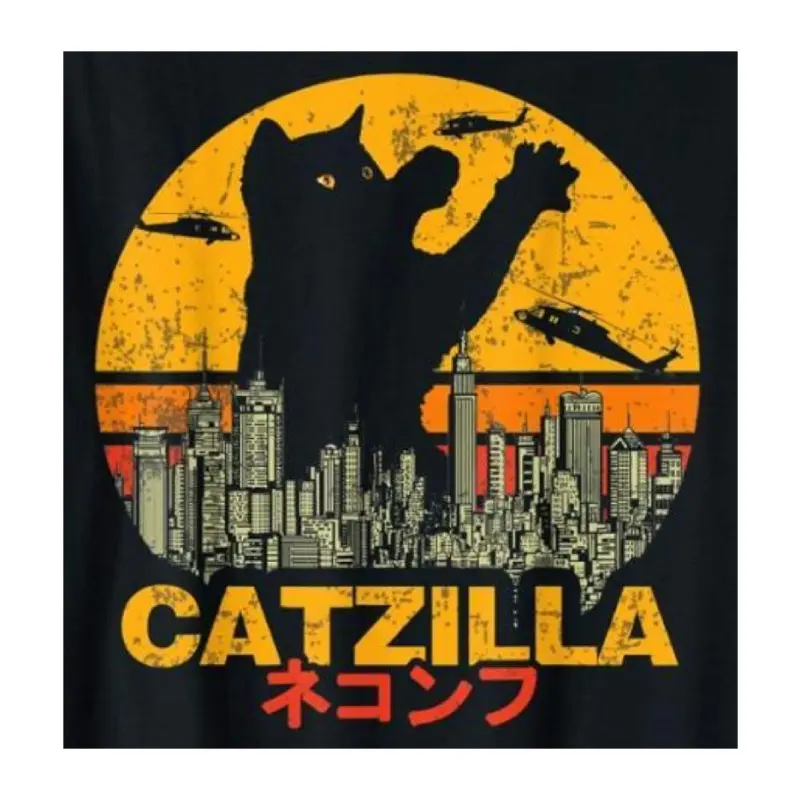 Tee Shirt Chat au Film Catzilla