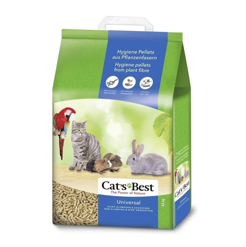 Litière Cat's Best Universal - chat, lapin, rongeur