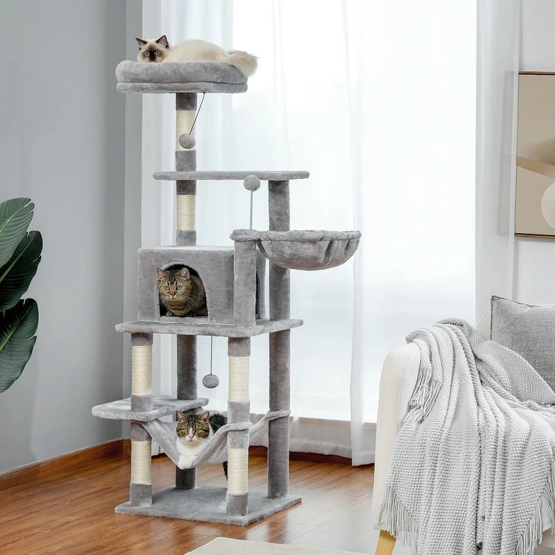 Arbre a Chat Gris