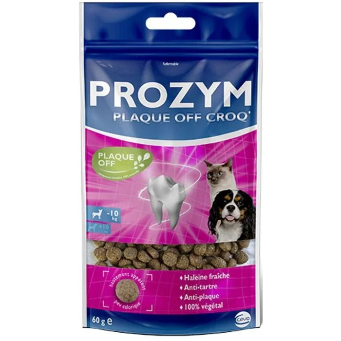 Prozym Plaque Off Croq' chien, chat