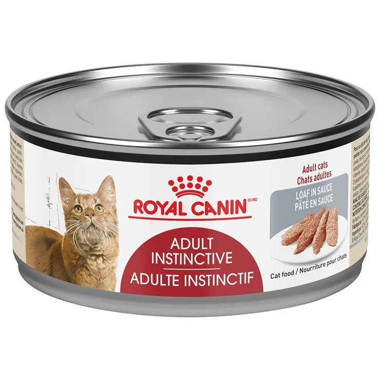 Conserve pour chat Royal Canin -Caisse de 24- Pâté en sauce adulte instinctif