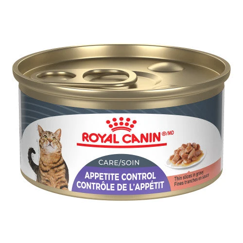 Conserve pour chat Royal Canin -Caisse de 24- Fines tranches en sauce contrôle de l'appétit