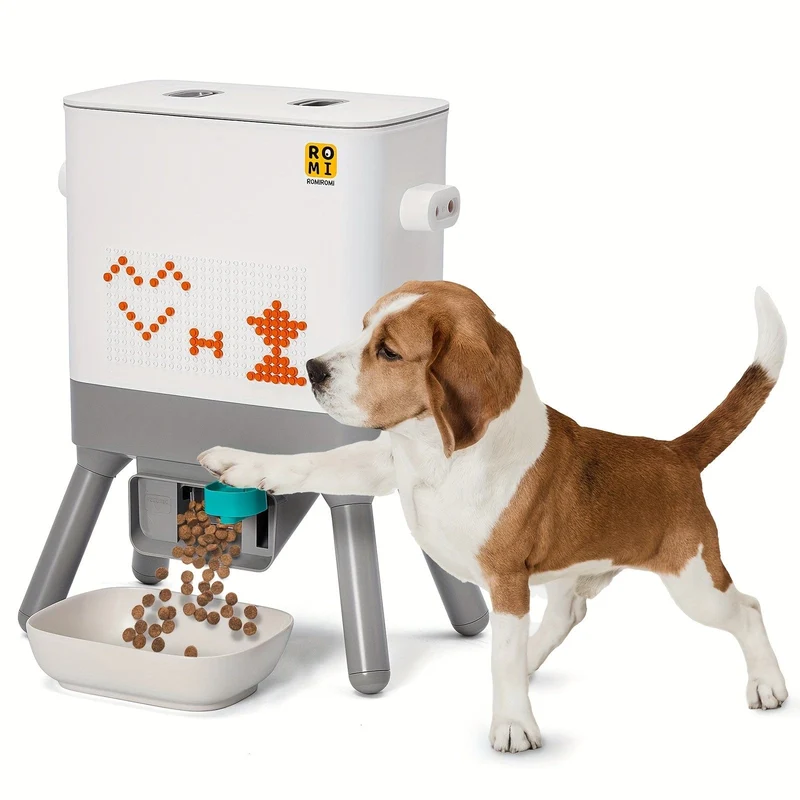 Distributeur automatique de croquettes 8,5 L pour chat et chien