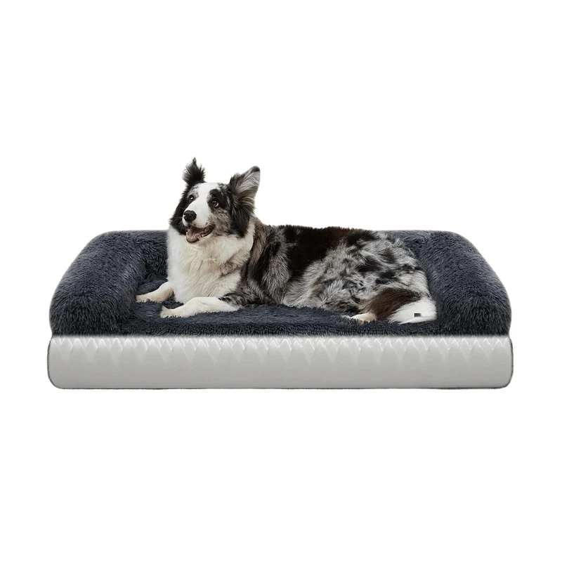 Lit orthopédique XL pour chien, façon canapé douillet, housse lavable