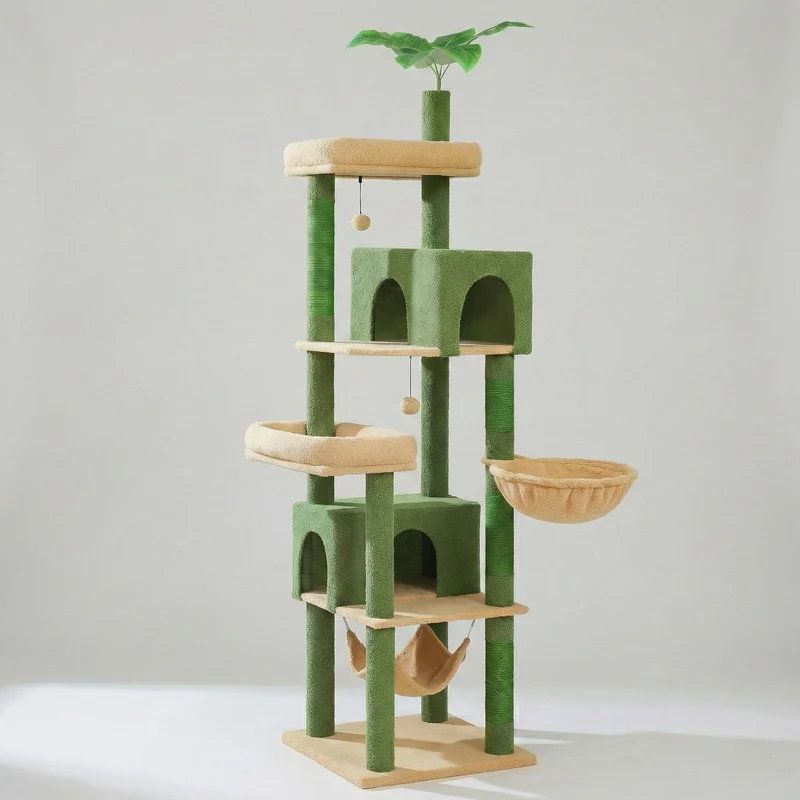 Arbre à Chat "Woodland" - Gratte-Ciel Forestier (190 cm)