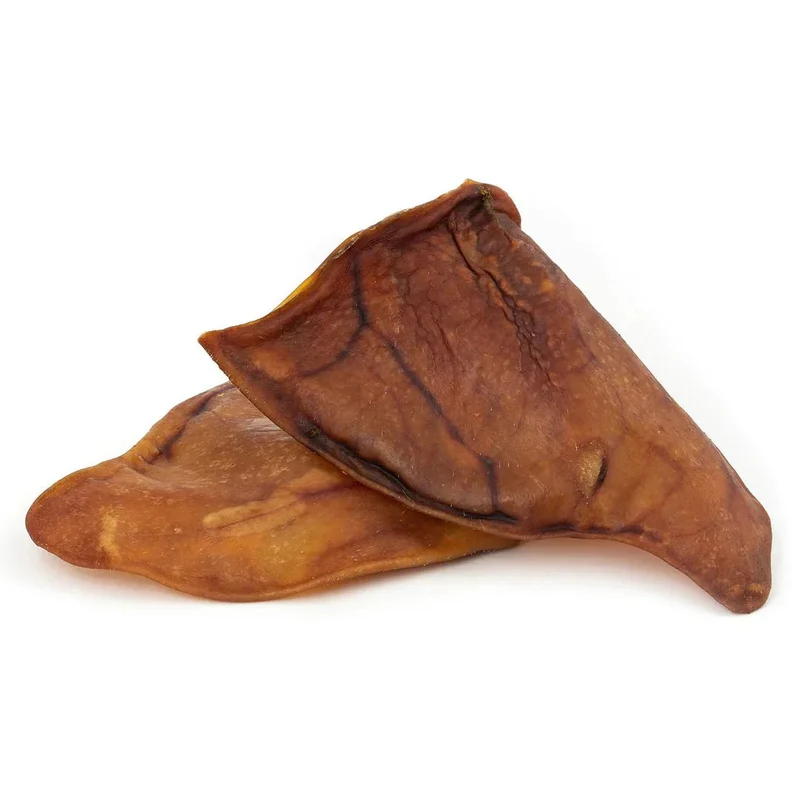 Oreilles de porc séchées 100 % naturelles SANADOG – Mastication gourmande
