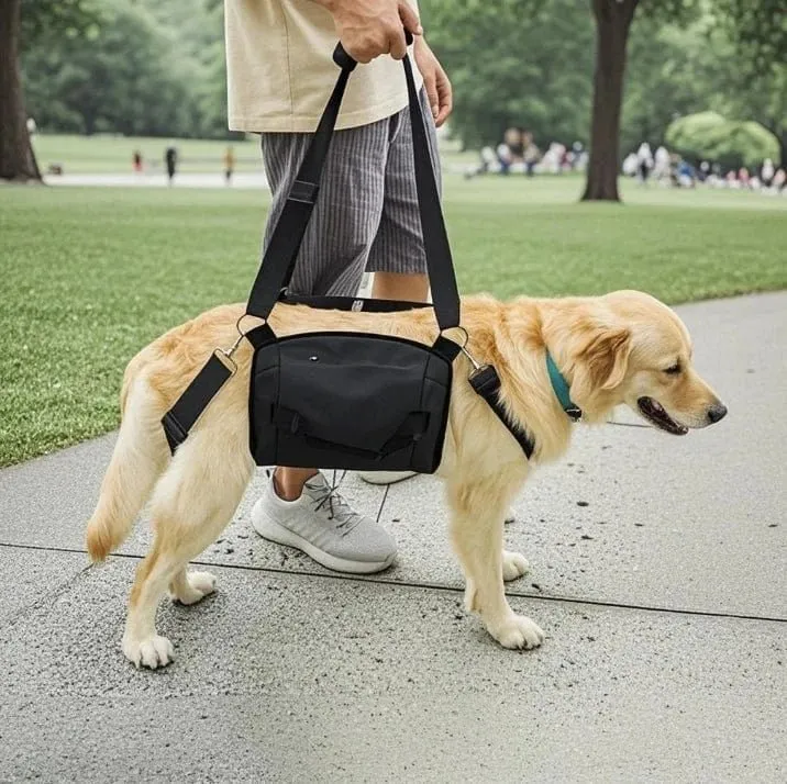 Harnais de soutien chien âgé – aide à la marche et récupération
