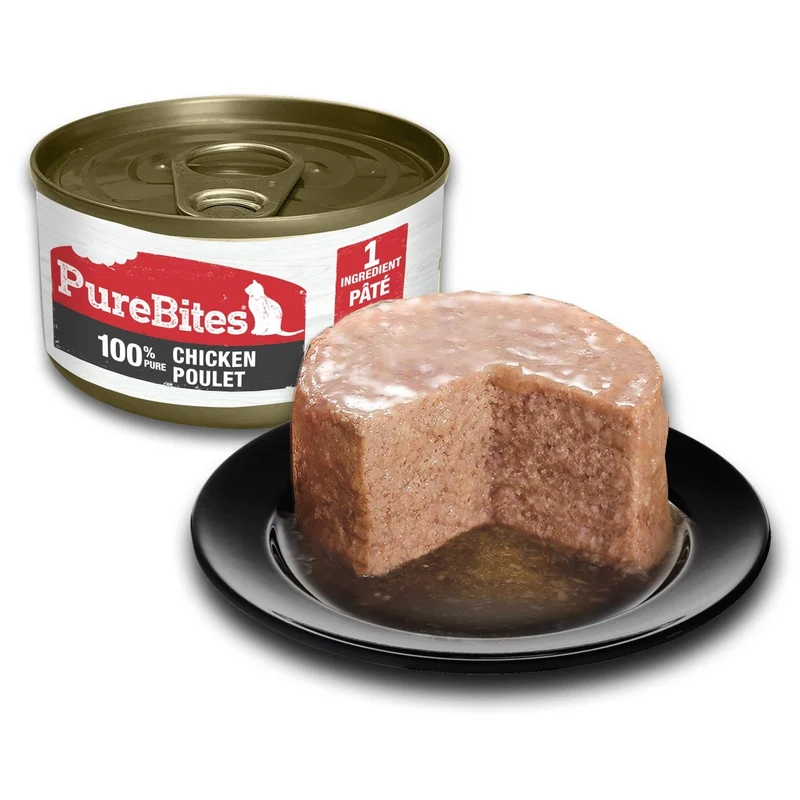 Pâté Purebites au poulet pour chat