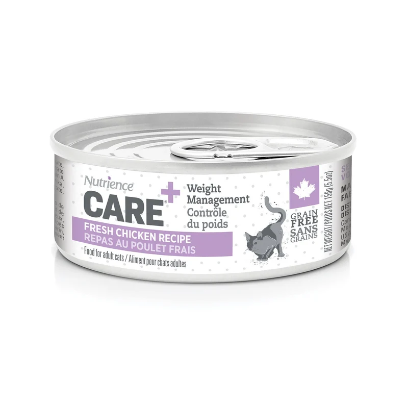 Conserve pour chat Nutrience Care - Contrôle du poids chat 156g
