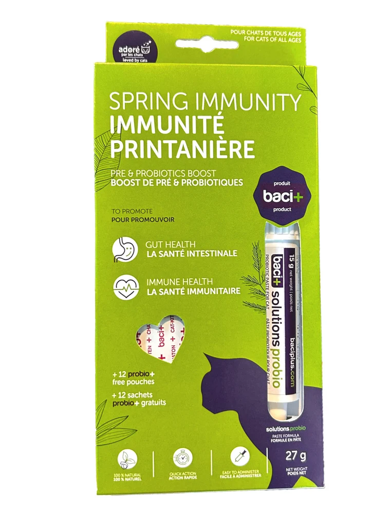 *BACI+ Immunité Printanière Pré & Probiotiques Chat