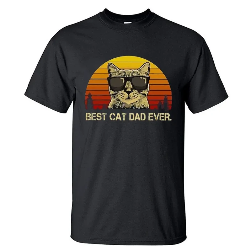 T-Shirt Meilleur Papa Chat