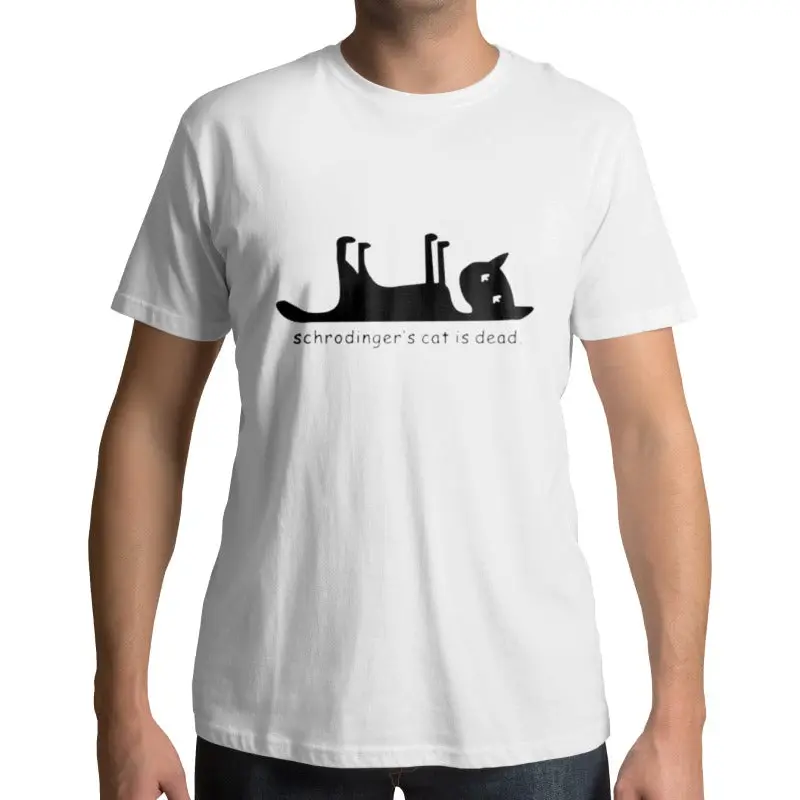 T-Shirt Chat Schrodinger CAT IS DEAD