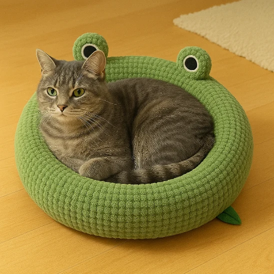 Coussin pour chat - FroggyNap™