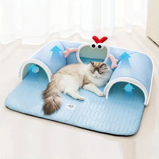 Tapis Fraicheur Chat Tunnel