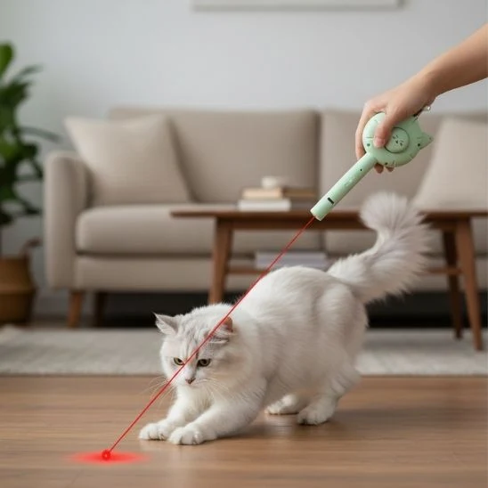 Laser chat 3 en 1 brosse