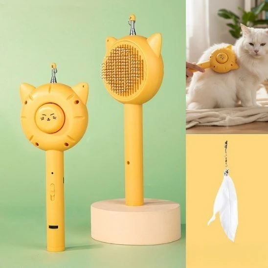 Laser chat 3 en 1 brosse