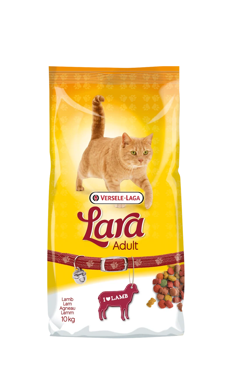 Lara - Chat Adulte Agneau - Nourriture Sèche pour Chats