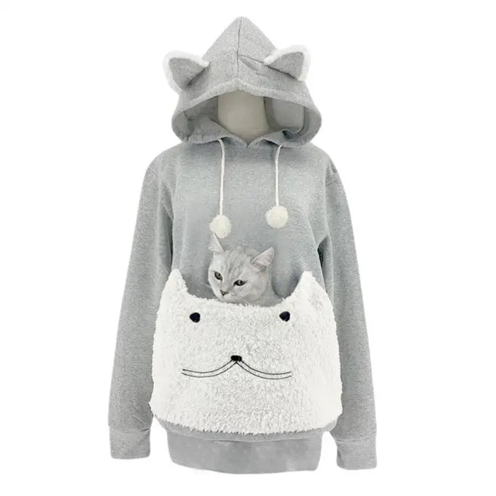 sweat pour porter son chat
