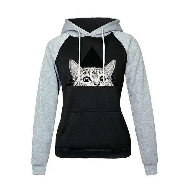 Sweat Chaton pour Femme