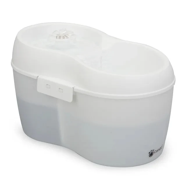 H2O Abreuvoir Fontaine Chat 2L Blanc