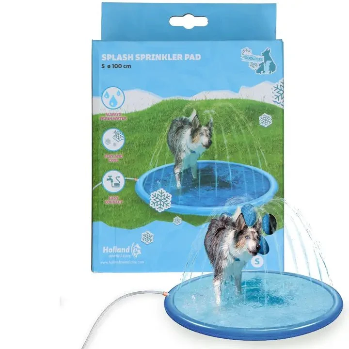 Tapis d'arrosage rafraîchissant pour chien Coolpets