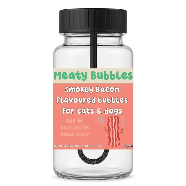Bulles aromatisées pour chien et chat Meaty Bubbles